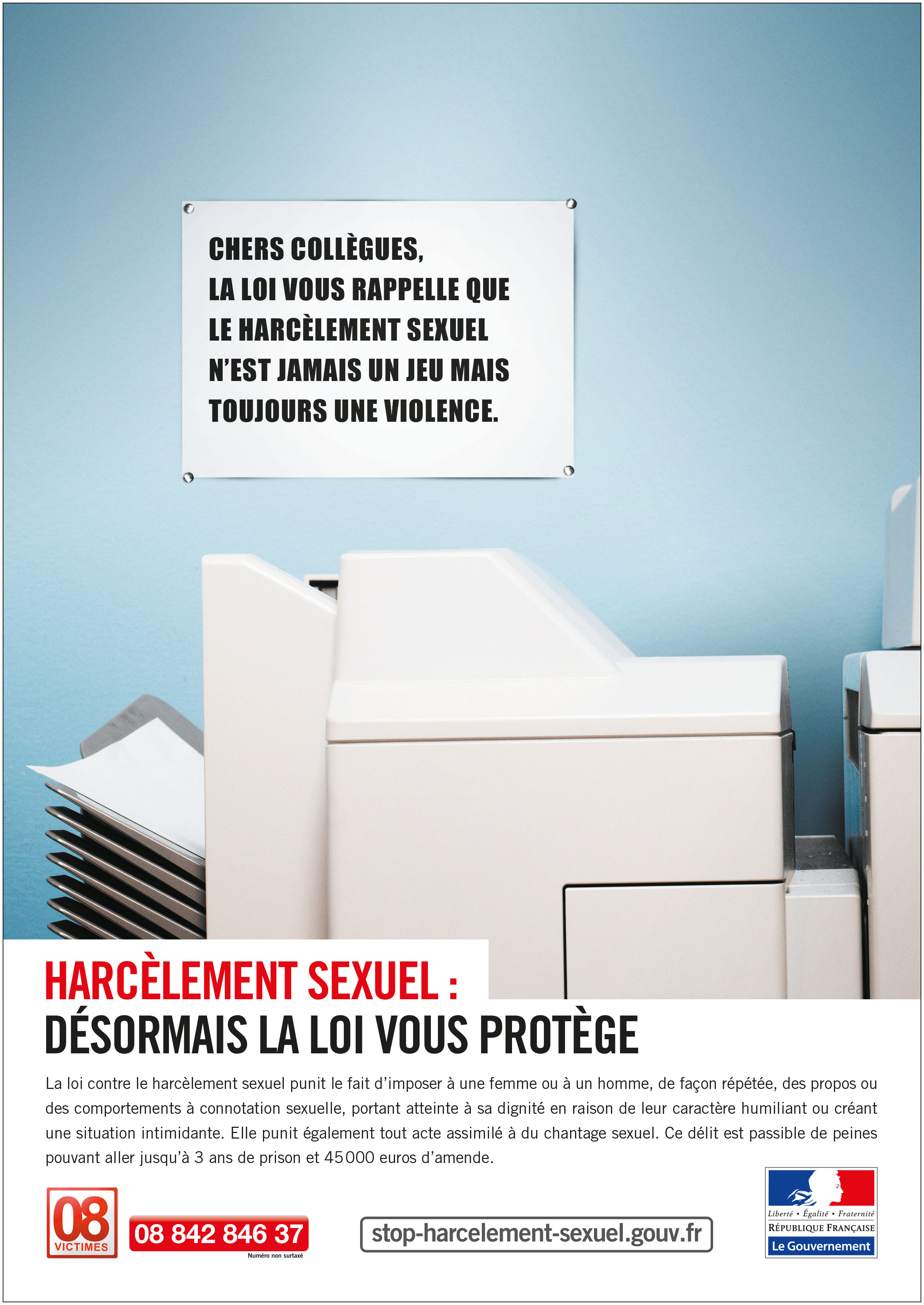 Stop harcelement sexuel Affiche2 08V