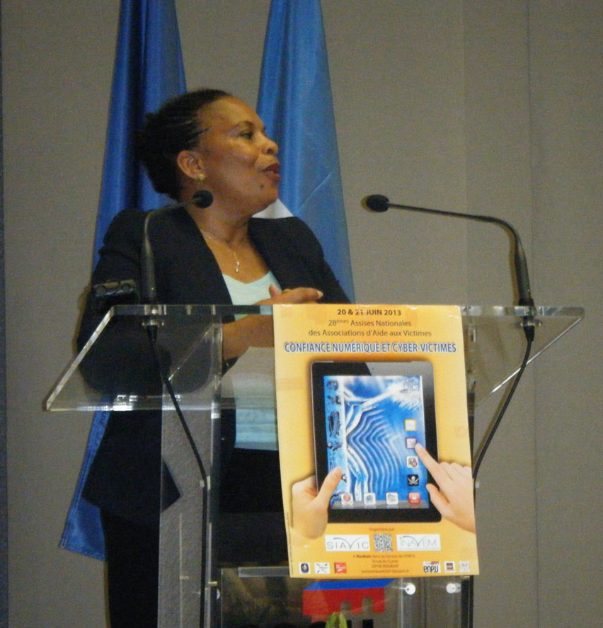 Christiane Taubira, ministre de la Justice (20/06/2013)